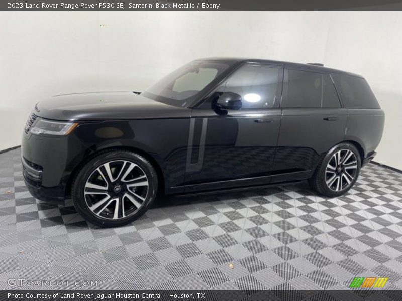 Santorini Black Metallic / Ebony 2023 Land Rover Range Rover P530 SE