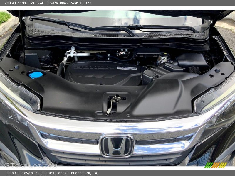 Crystal Black Pearl / Black 2019 Honda Pilot EX-L