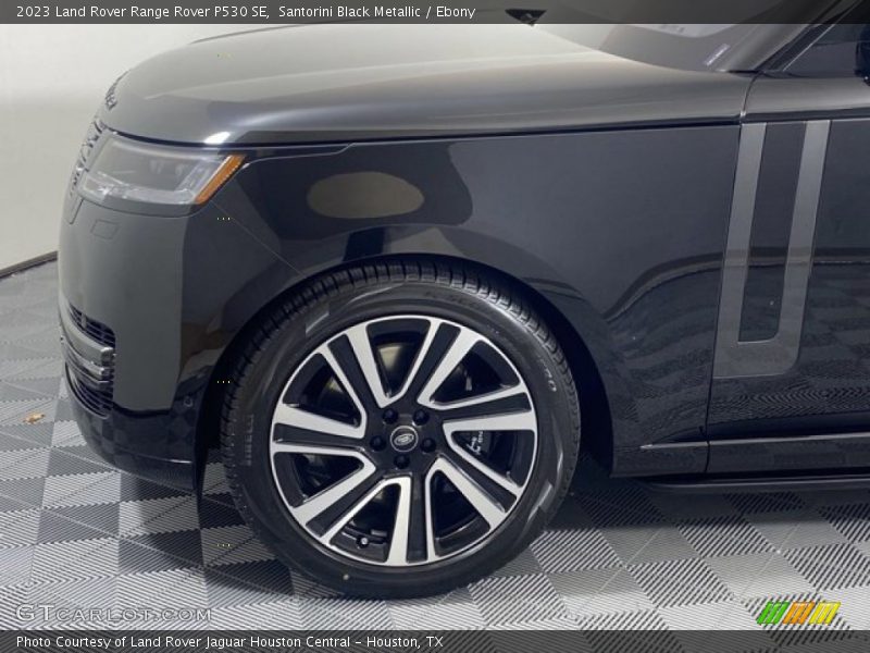 Santorini Black Metallic / Ebony 2023 Land Rover Range Rover P530 SE