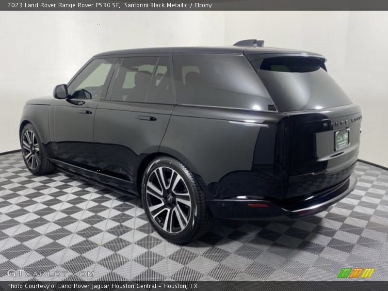 Santorini Black Metallic / Ebony 2023 Land Rover Range Rover P530 SE