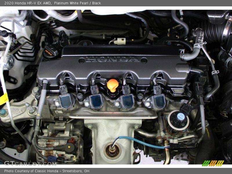 Platinum White Pearl / Black 2020 Honda HR-V EX AWD