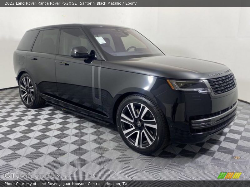 Santorini Black Metallic / Ebony 2023 Land Rover Range Rover P530 SE
