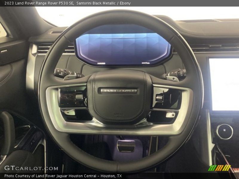 Santorini Black Metallic / Ebony 2023 Land Rover Range Rover P530 SE