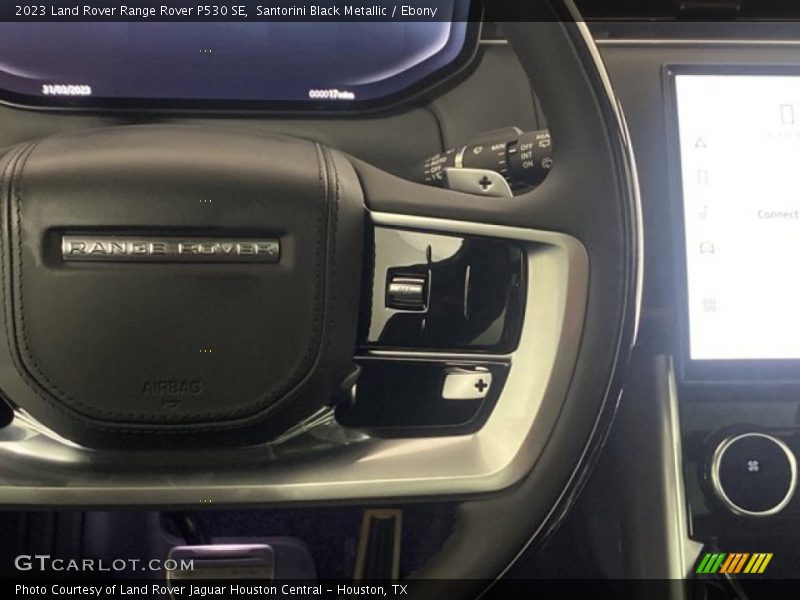 Santorini Black Metallic / Ebony 2023 Land Rover Range Rover P530 SE