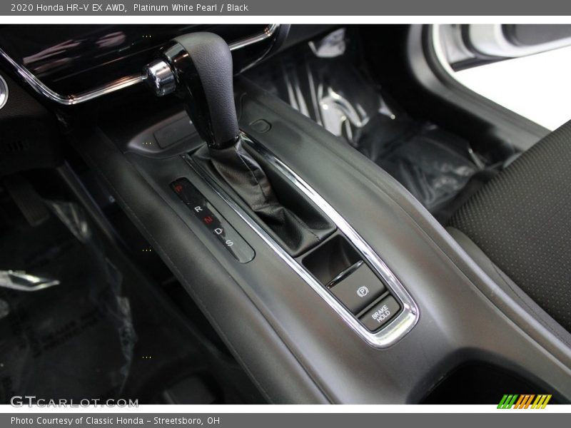 Platinum White Pearl / Black 2020 Honda HR-V EX AWD