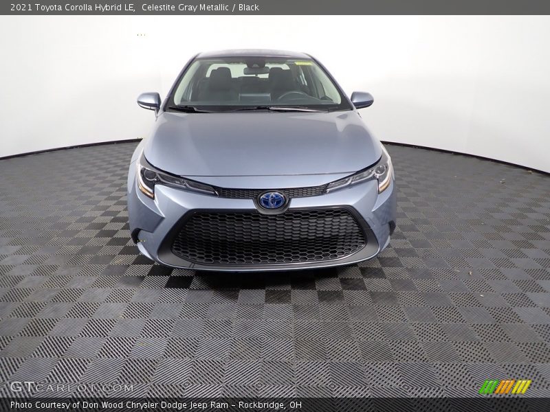 Celestite Gray Metallic / Black 2021 Toyota Corolla Hybrid LE