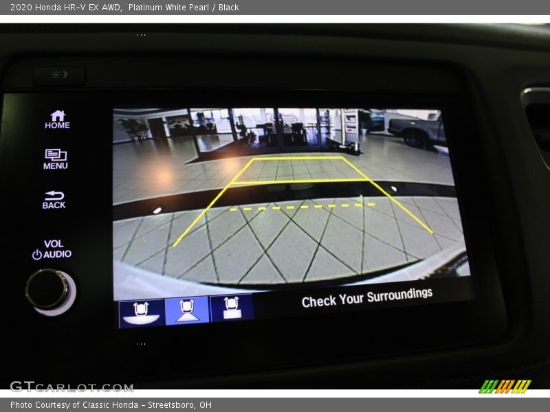 Platinum White Pearl / Black 2020 Honda HR-V EX AWD