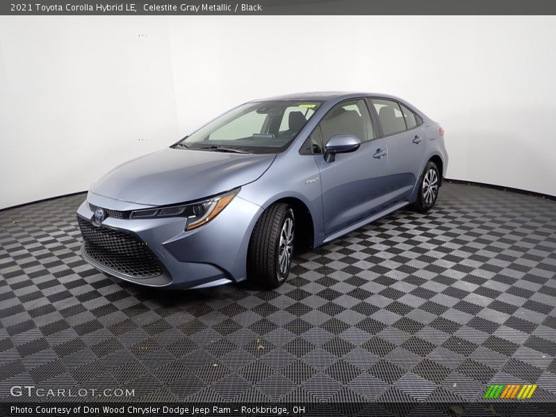 Celestite Gray Metallic / Black 2021 Toyota Corolla Hybrid LE