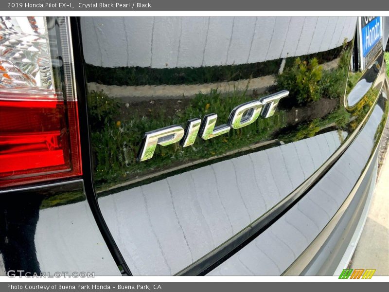 Crystal Black Pearl / Black 2019 Honda Pilot EX-L