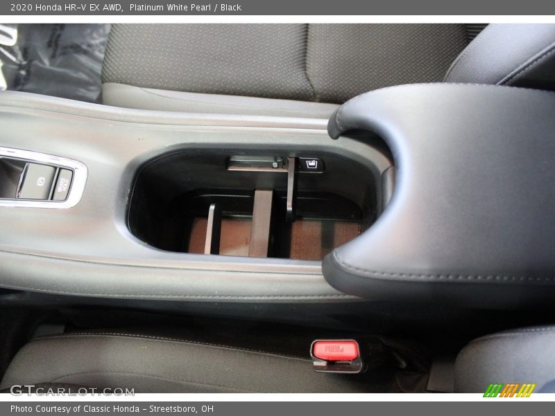 Platinum White Pearl / Black 2020 Honda HR-V EX AWD
