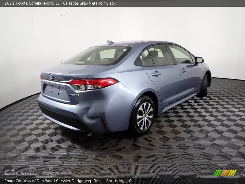 Celestite Gray Metallic / Black 2021 Toyota Corolla Hybrid LE