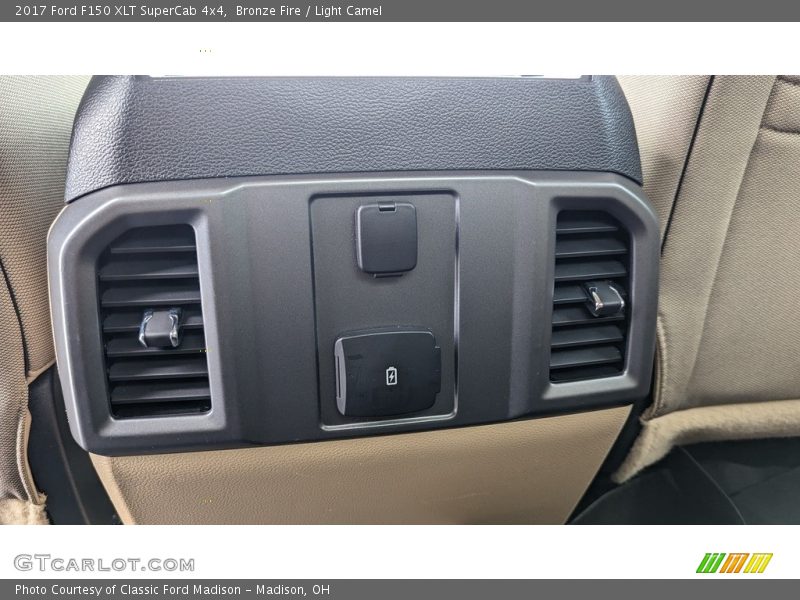 Bronze Fire / Light Camel 2017 Ford F150 XLT SuperCab 4x4