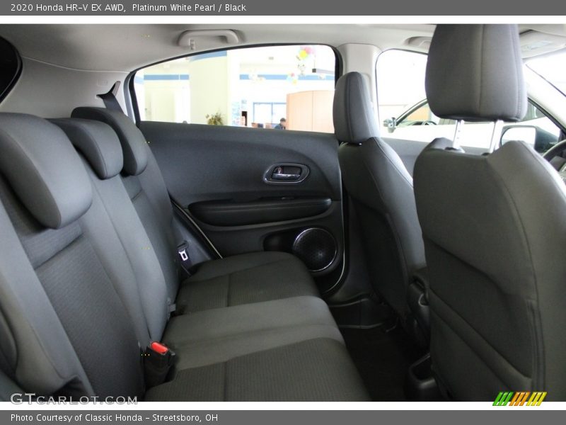 Platinum White Pearl / Black 2020 Honda HR-V EX AWD