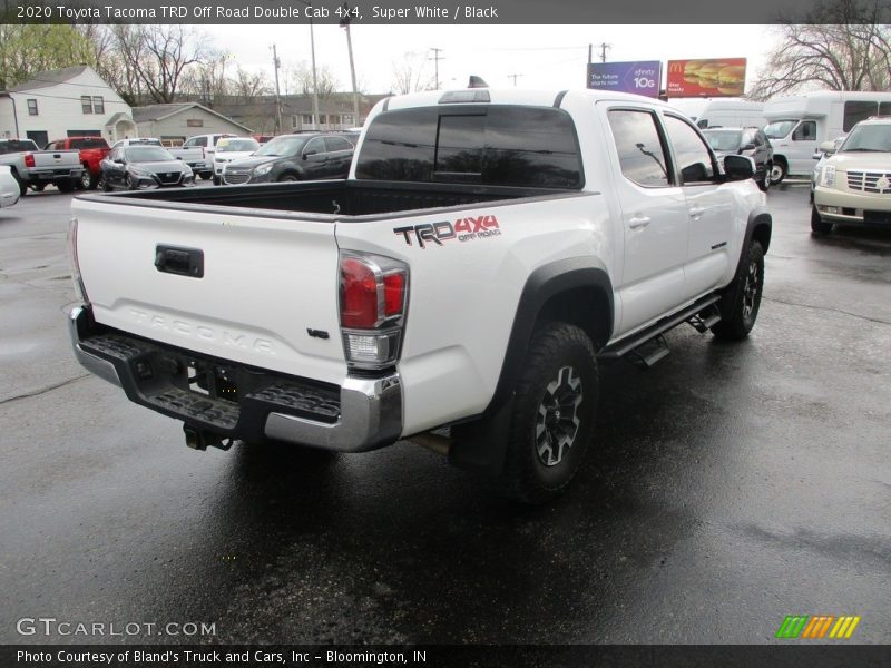 Super White / Black 2020 Toyota Tacoma TRD Off Road Double Cab 4x4