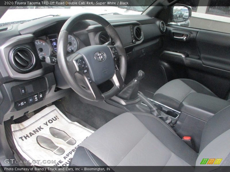 Front Seat of 2020 Tacoma TRD Off Road Double Cab 4x4