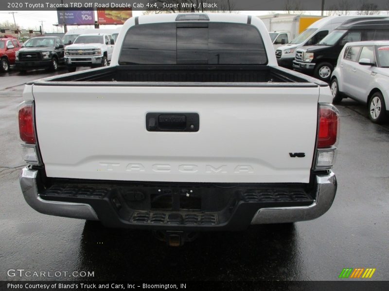 Super White / Black 2020 Toyota Tacoma TRD Off Road Double Cab 4x4