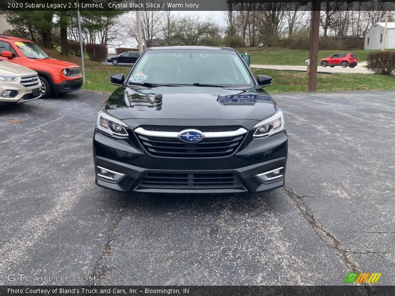 Crystal Black Silica / Warm Ivory 2020 Subaru Legacy 2.5i Limited