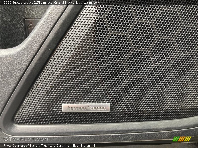 Crystal Black Silica / Warm Ivory 2020 Subaru Legacy 2.5i Limited