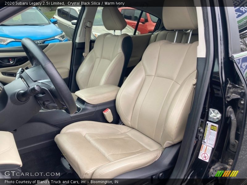 Crystal Black Silica / Warm Ivory 2020 Subaru Legacy 2.5i Limited