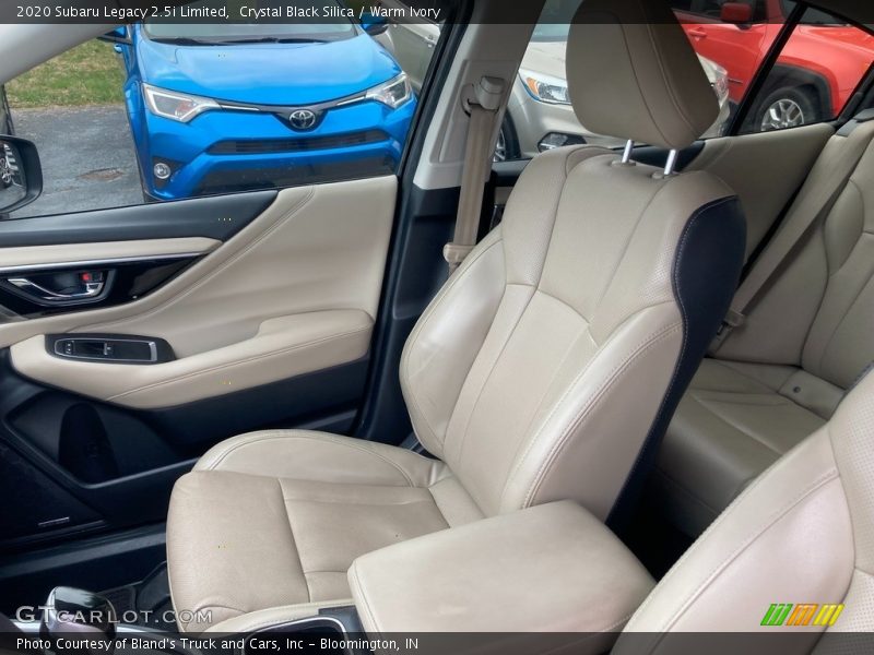 Crystal Black Silica / Warm Ivory 2020 Subaru Legacy 2.5i Limited