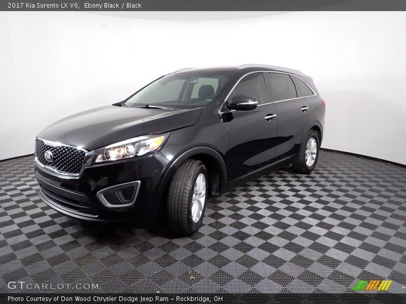 Ebony Black / Black 2017 Kia Sorento LX V6