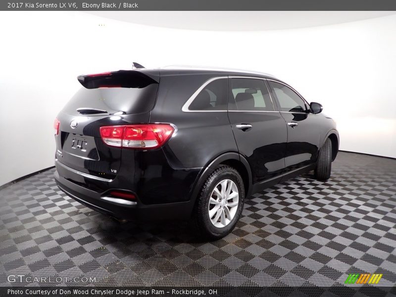 Ebony Black / Black 2017 Kia Sorento LX V6