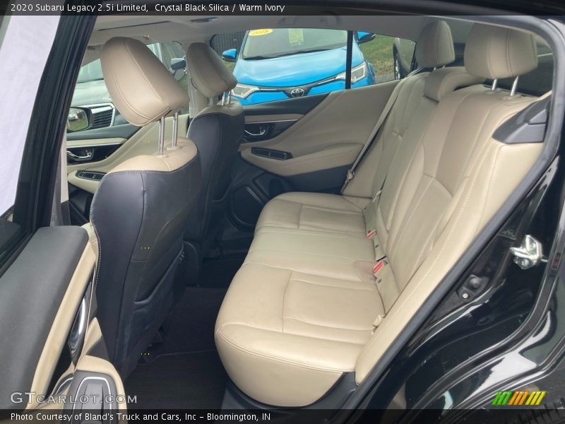 Crystal Black Silica / Warm Ivory 2020 Subaru Legacy 2.5i Limited