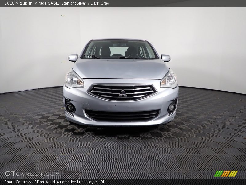 Starlight Silver / Dark Gray 2018 Mitsubishi Mirage G4 SE