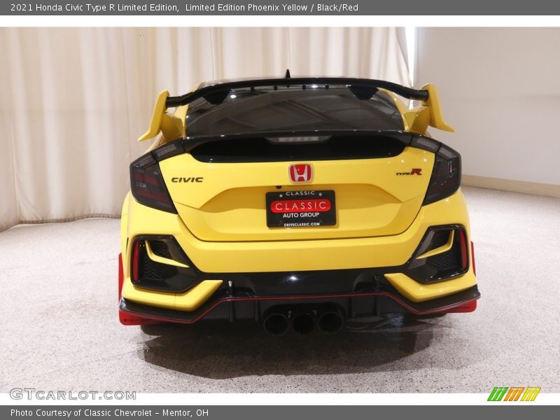 Limited Edition Phoenix Yellow / Black/Red 2021 Honda Civic Type R Limited Edition