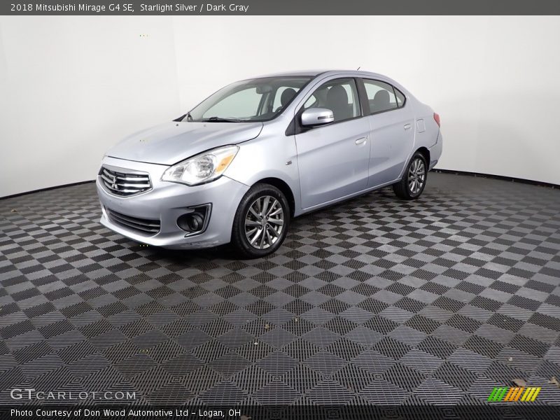 Starlight Silver / Dark Gray 2018 Mitsubishi Mirage G4 SE