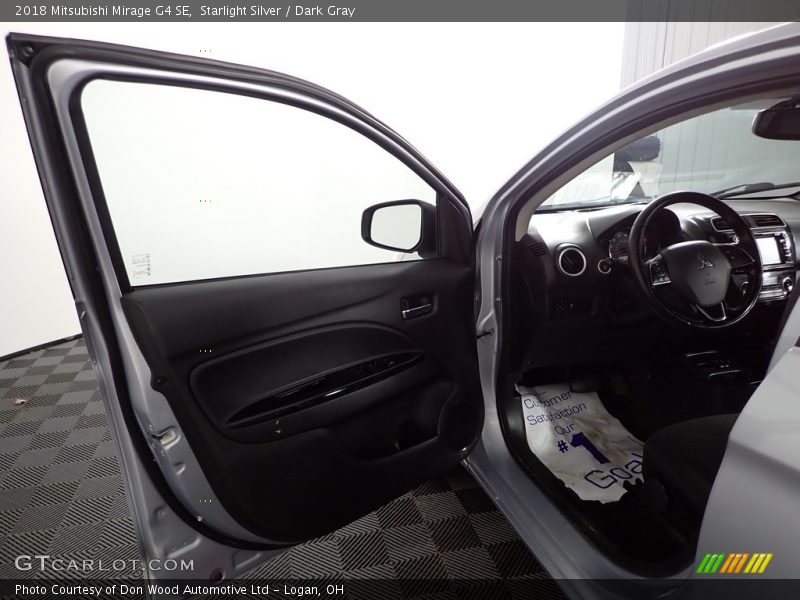 Starlight Silver / Dark Gray 2018 Mitsubishi Mirage G4 SE