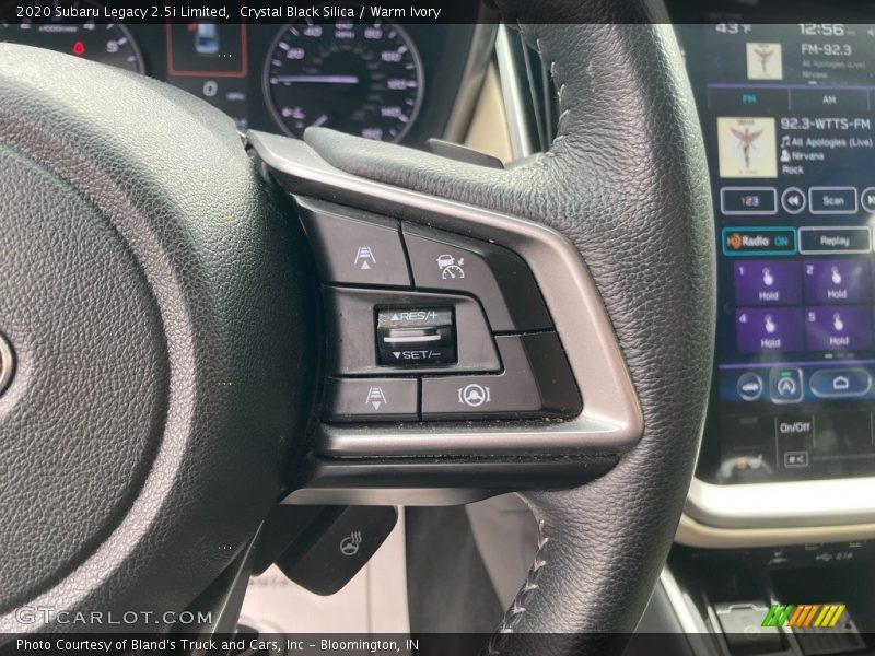 Crystal Black Silica / Warm Ivory 2020 Subaru Legacy 2.5i Limited