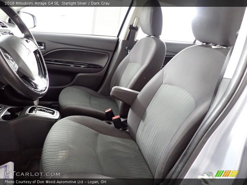 Starlight Silver / Dark Gray 2018 Mitsubishi Mirage G4 SE