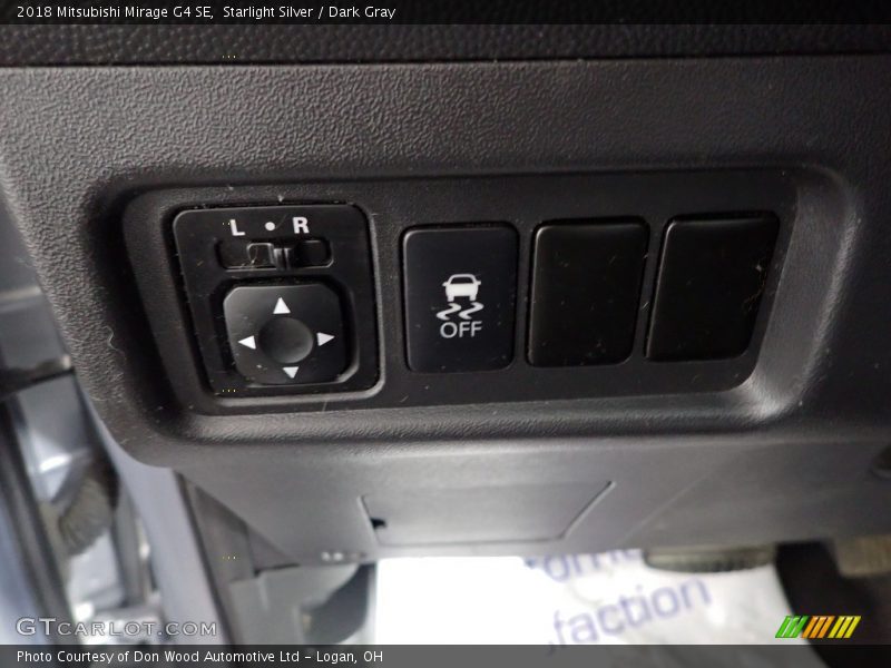 Starlight Silver / Dark Gray 2018 Mitsubishi Mirage G4 SE