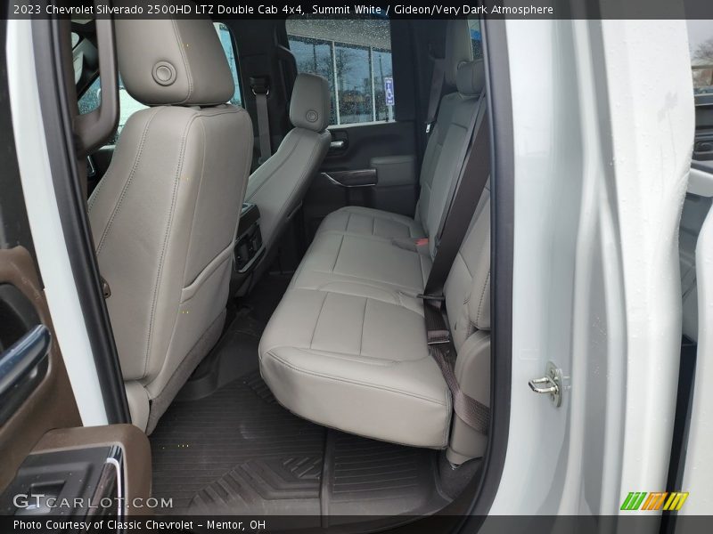 Summit White / Gideon/Very Dark Atmosphere 2023 Chevrolet Silverado 2500HD LTZ Double Cab 4x4