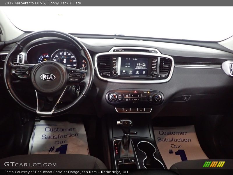 Ebony Black / Black 2017 Kia Sorento LX V6