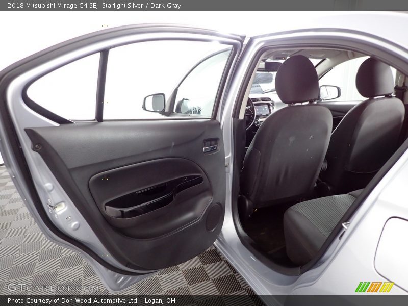 Starlight Silver / Dark Gray 2018 Mitsubishi Mirage G4 SE