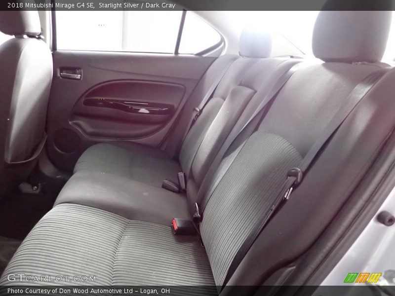 Starlight Silver / Dark Gray 2018 Mitsubishi Mirage G4 SE