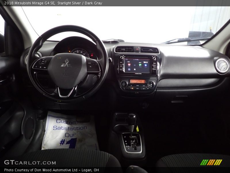 Starlight Silver / Dark Gray 2018 Mitsubishi Mirage G4 SE