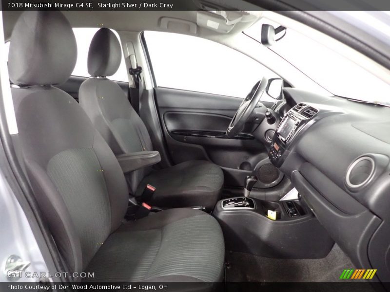 Starlight Silver / Dark Gray 2018 Mitsubishi Mirage G4 SE