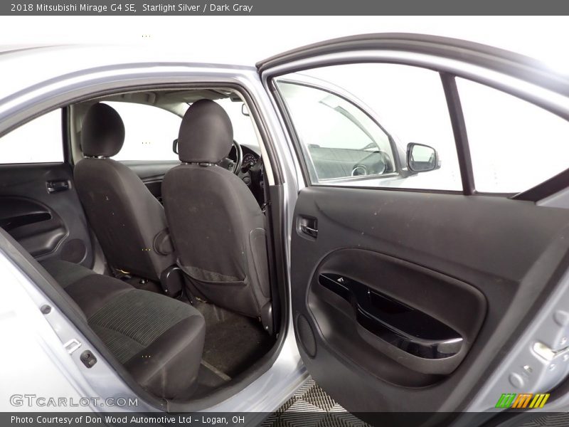 Starlight Silver / Dark Gray 2018 Mitsubishi Mirage G4 SE