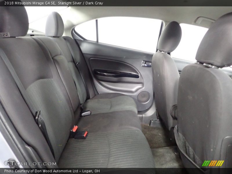 Starlight Silver / Dark Gray 2018 Mitsubishi Mirage G4 SE