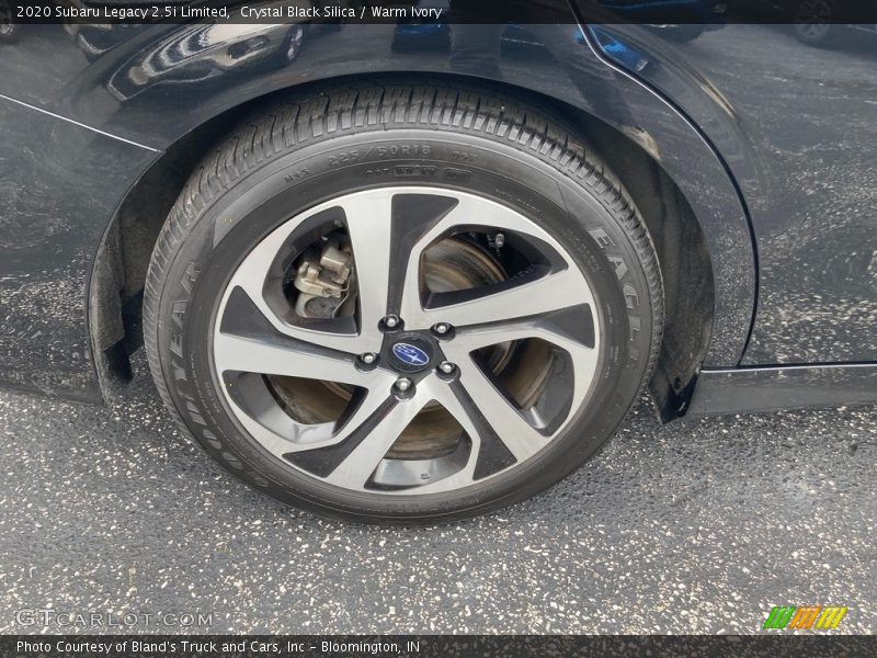 Crystal Black Silica / Warm Ivory 2020 Subaru Legacy 2.5i Limited