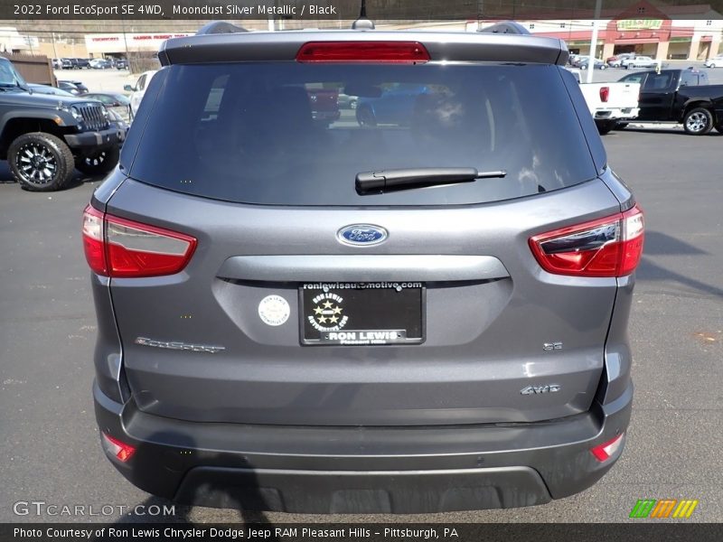 Moondust Silver Metallic / Black 2022 Ford EcoSport SE 4WD