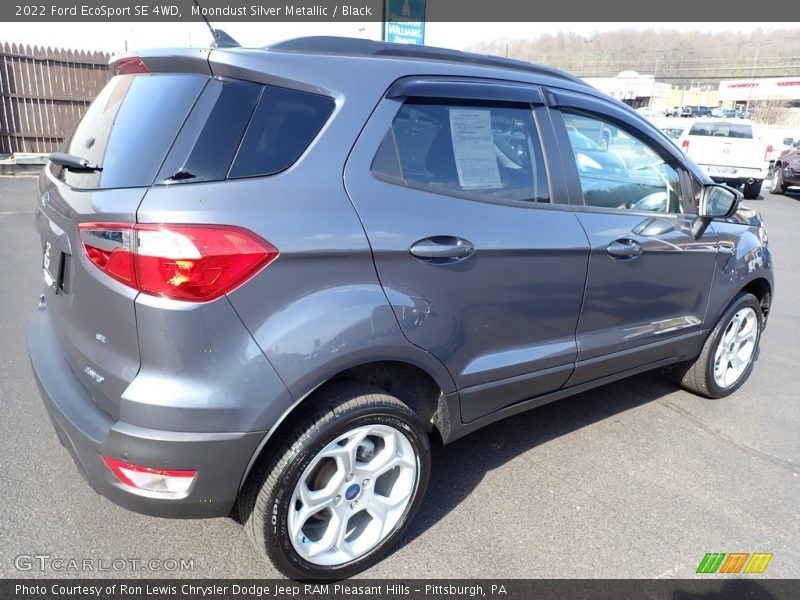 Moondust Silver Metallic / Black 2022 Ford EcoSport SE 4WD