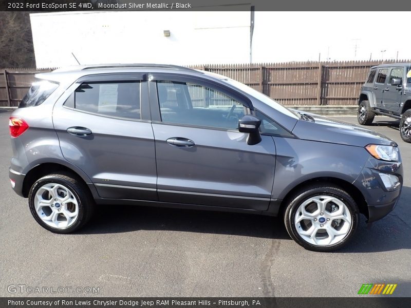Moondust Silver Metallic / Black 2022 Ford EcoSport SE 4WD