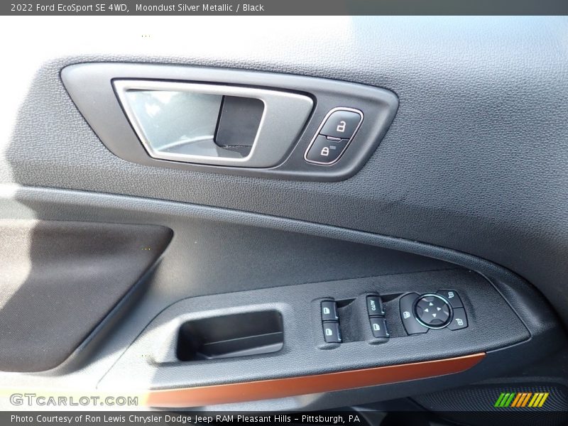 Moondust Silver Metallic / Black 2022 Ford EcoSport SE 4WD