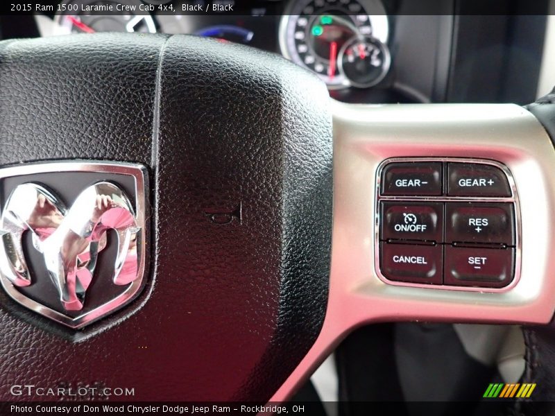 Black / Black 2015 Ram 1500 Laramie Crew Cab 4x4