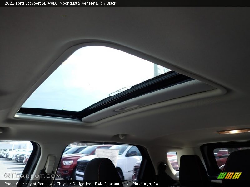 Moondust Silver Metallic / Black 2022 Ford EcoSport SE 4WD