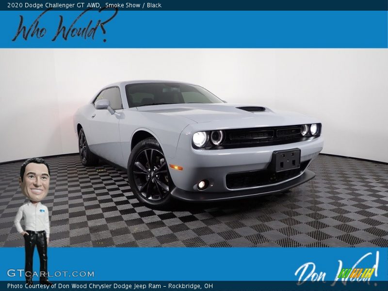 Smoke Show / Black 2020 Dodge Challenger GT AWD